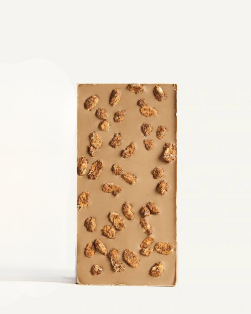 Chocolate Branco com Pistache Caramelizado | 80g